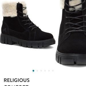 RELIGIOUS COMFORT FAUX FUR WINTER BOOTS
